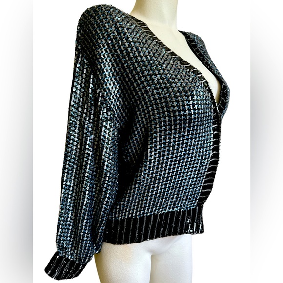 VTG OSCAR DE LA RENTA Cardian - Picture 1 of 12